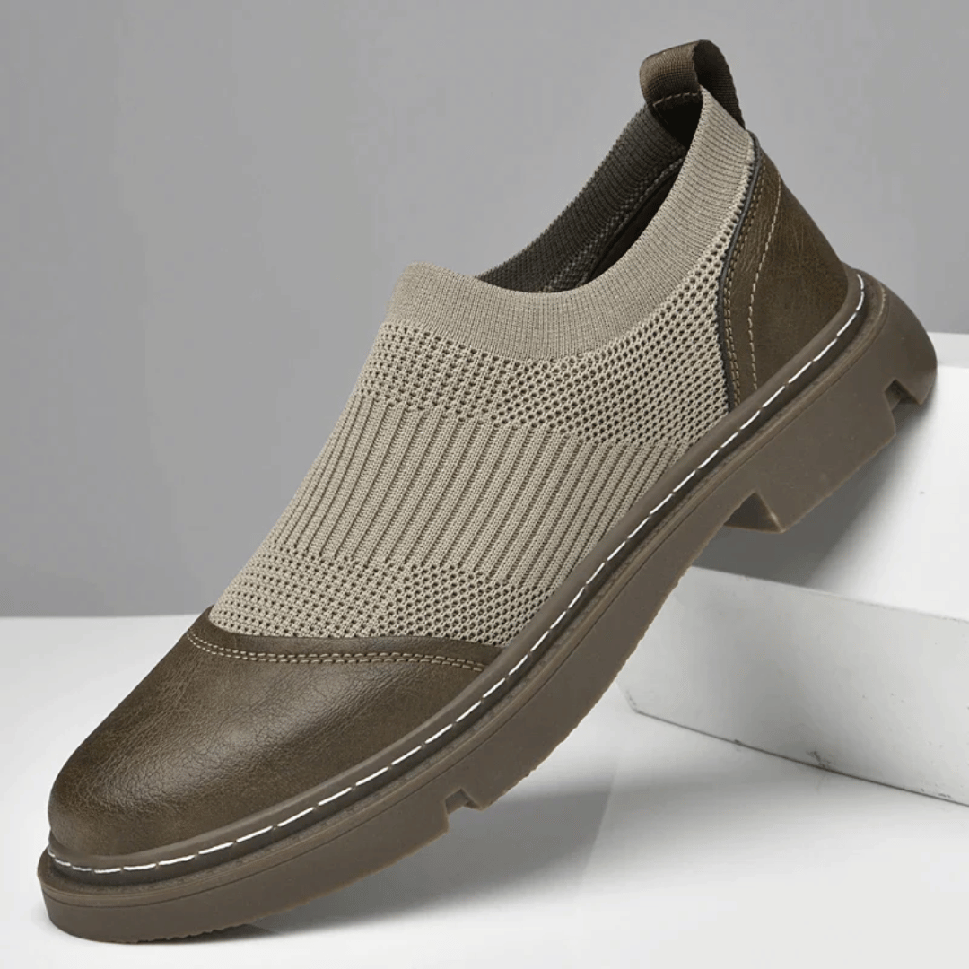 Slip-On-Loafer mit Mesh