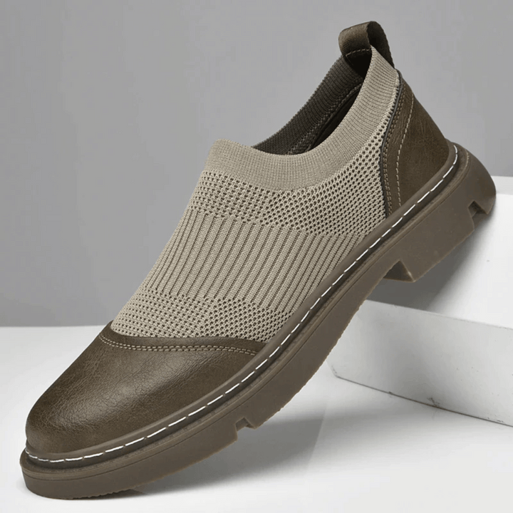 Slip-On-Loafer mit Mesh