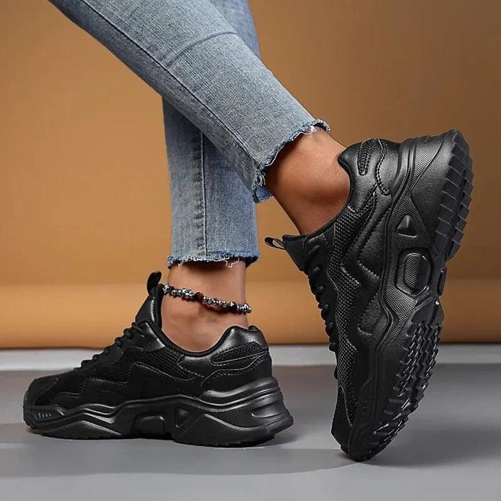 Damen - Atmungsaktive Sneakers - Leicht und bequem - Ideal für den Alltag - Sportliche Schuhe