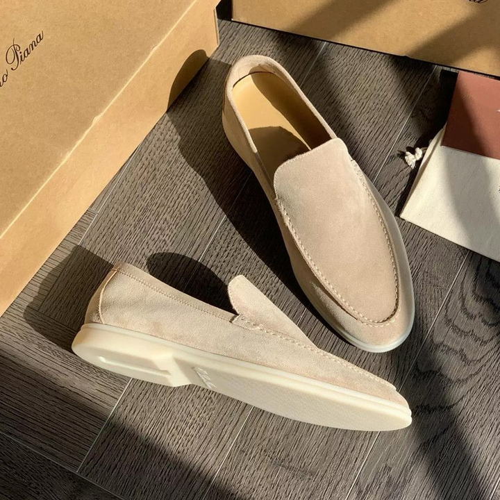 Lässige Wildleder Loafers für Männer