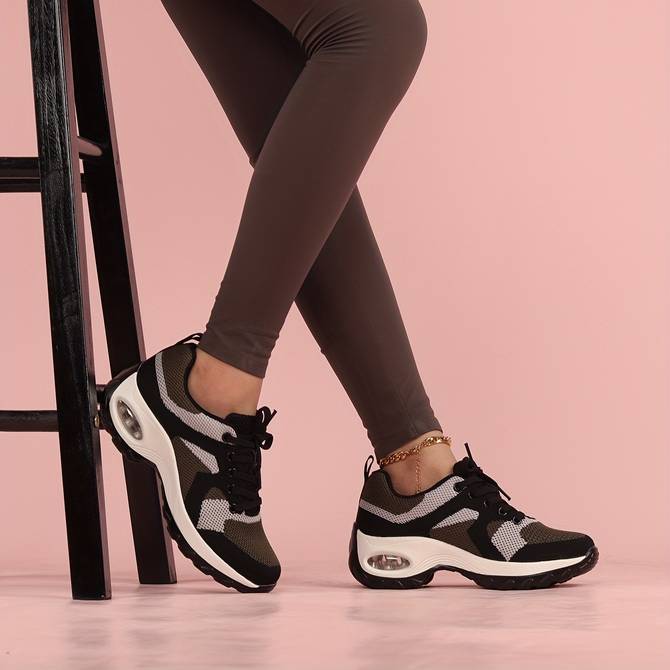 Damensneaker - Bequemes Material - Trendy und Stylisch für Aktive Frauen