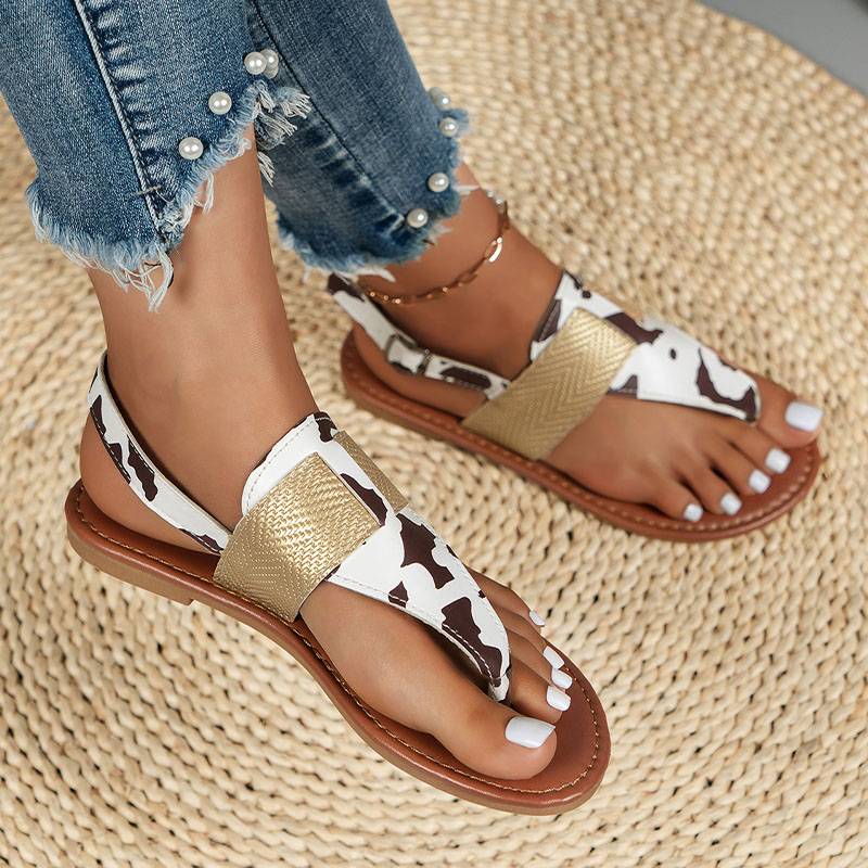 Damen - Trendige Sandalen - Bequemes Design - Perfekt für den Sommer - Modische Fußbekleidung