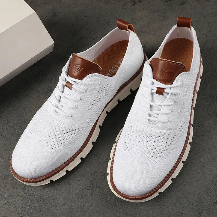 Män - Wingtip Oxford Schuhe - Atmungsaktive Materialien - Elegante Freizeit- & Business-Schuhe