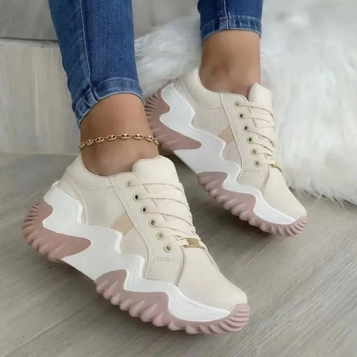 Frauen - Bequeme Turnschuhe - Atmungsaktiv und Stylisch - Perfekte Sneakers für Alltag und Freizeit