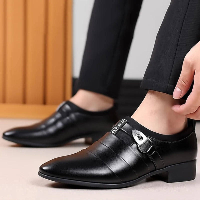 Herren - Elegante Klassische Lederschuhe - Hochwertiges Leder - Stilvolle Freizeit- und Geschäftsschuhe