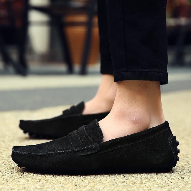 Elegante Loafers aus Leder - Handgefertigte Schuhe für stilbewusste Männer - Komfort & Klasse vereint