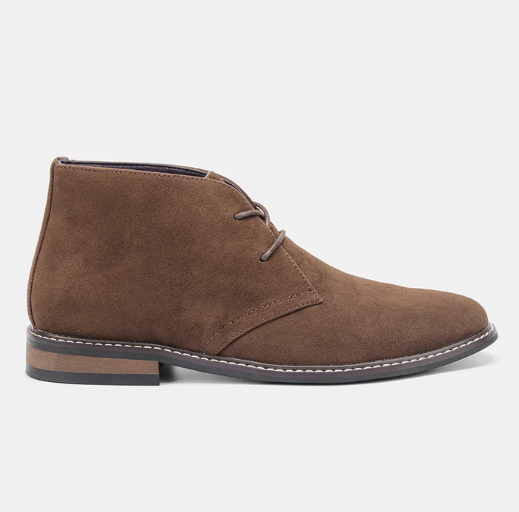 Stilvolle Chukka Boots Herren aus Wildleder, Bequeme Freizeitschuhe