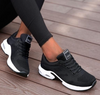 Damen - Sport-Sneaker - Leichte, atmungsaktive Schuhe mit Air-Cushion-Sohle - Ideal für Casual und Running