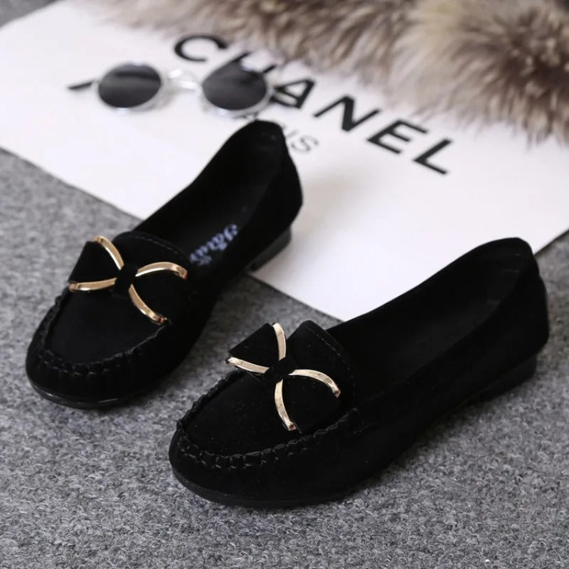 Damen - Bequeme Loafer - Weiches Material - Ideal für den Alltag und Büro