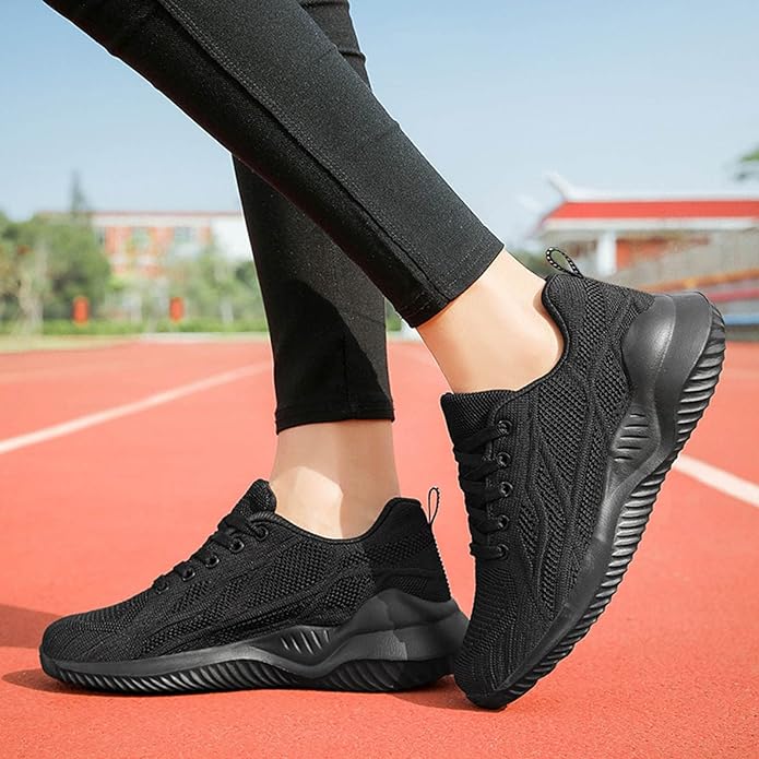 Damen - Atmungsaktive Turnschuhe - Leichtgewicht mit optimaler Belüftung - Stylische Sport- und Freizeitschuhe