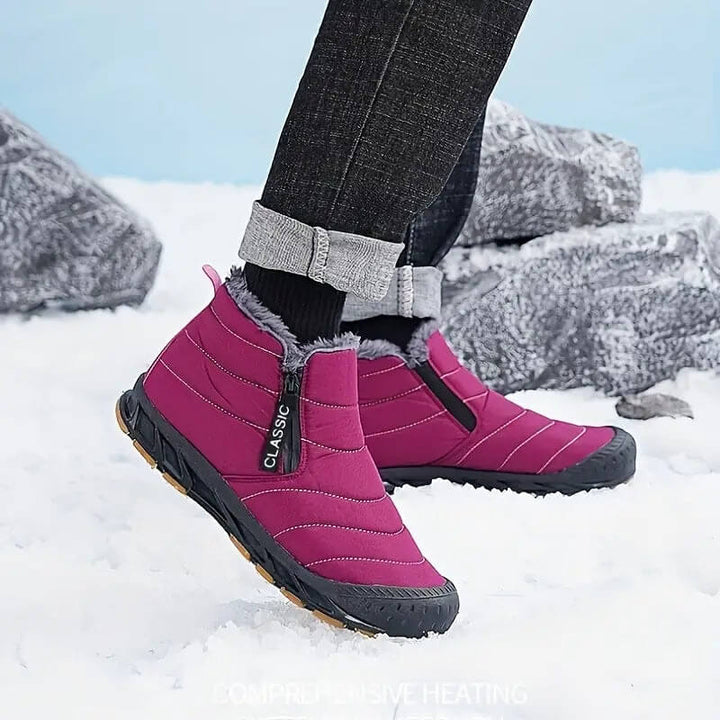 Män - Winter Schneestiefel - Langlebig & Gemütlich - Wasserfest & Rutschfest - Ideale Winterstiefel