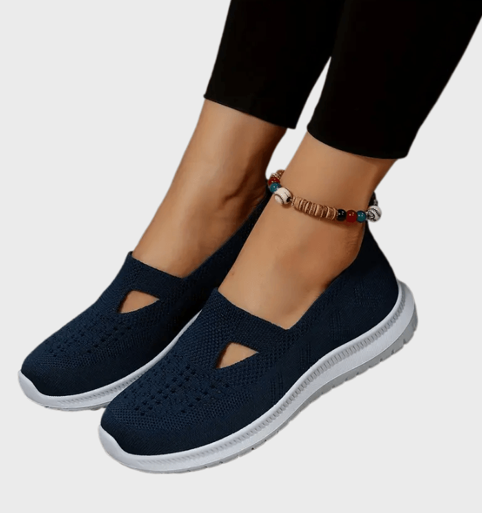 Damen - Slip-on Turnschuhe - Bequem und Lässig - Modische Freizeitschuhe für Jeden Anlass