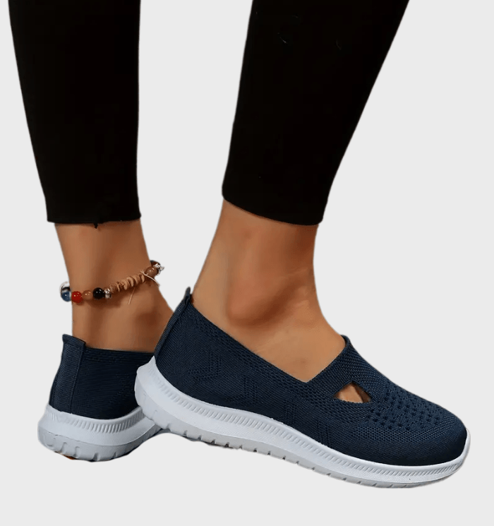 Damen - Slip-on Turnschuhe - Bequem und Lässig - Modische Freizeitschuhe für Jeden Anlass