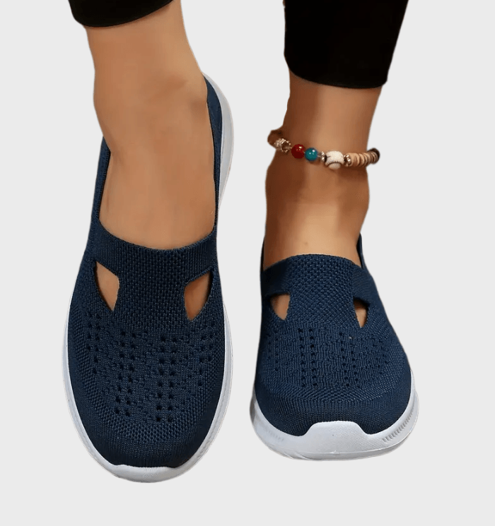 Damen - Slip-on Turnschuhe - Bequem und Lässig - Modische Freizeitschuhe für Jeden Anlass