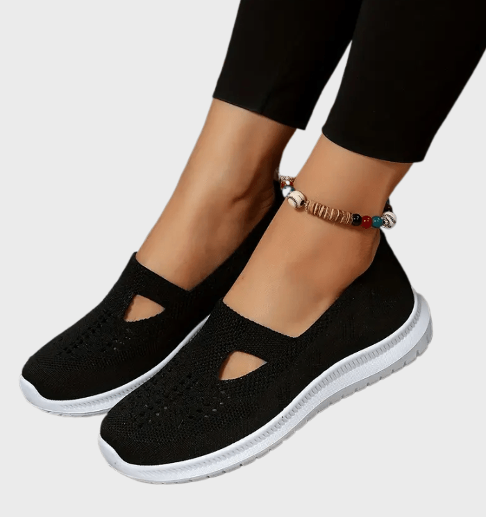 Damen - Slip-on Turnschuhe - Bequem und Lässig - Modische Freizeitschuhe für Jeden Anlass