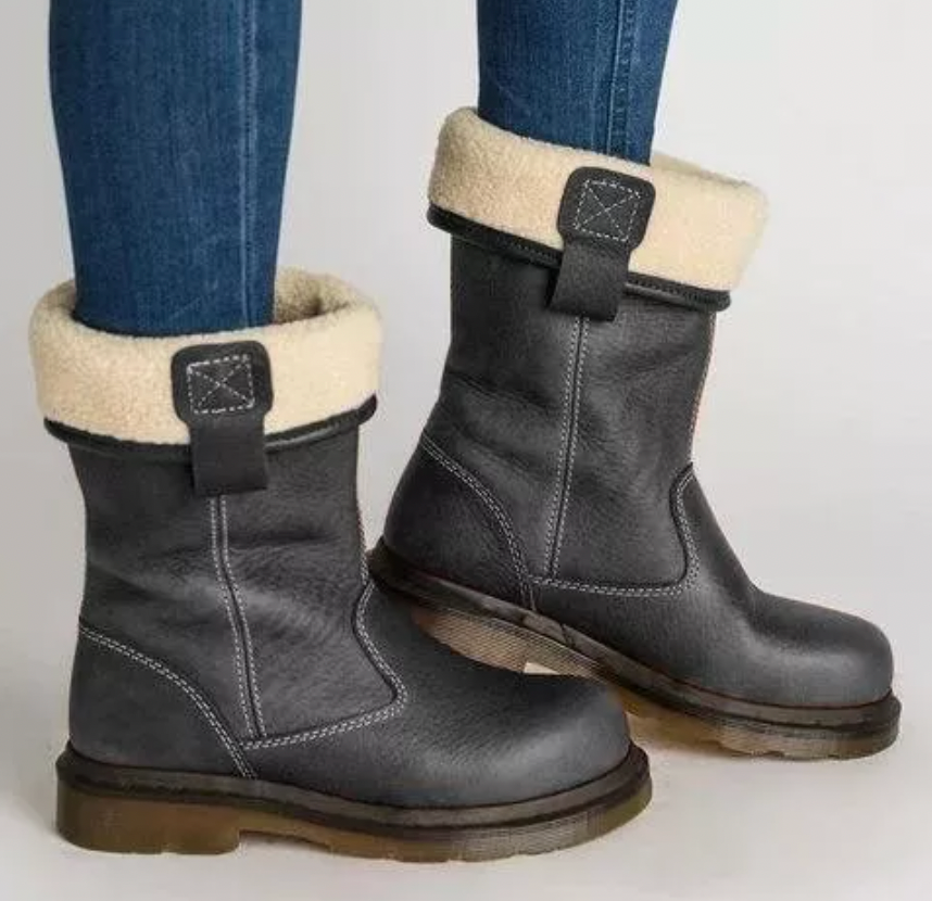 Damen - Winterstiefel - Stylisch und bequem für kalte Tage - Modische Stiefel für winterliche Abenteuer