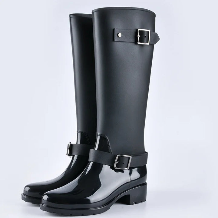 Damen - Stiefel - Wasserdicht - Robustes Material - Ideal für Regenwetter und Outdoor-Aktivitäten