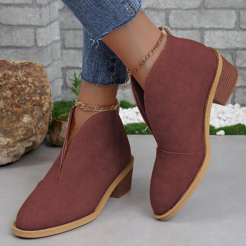 Damen - Ankle Boots - Elegante Stiefeletten - Modischer Stil für jeden Anlass