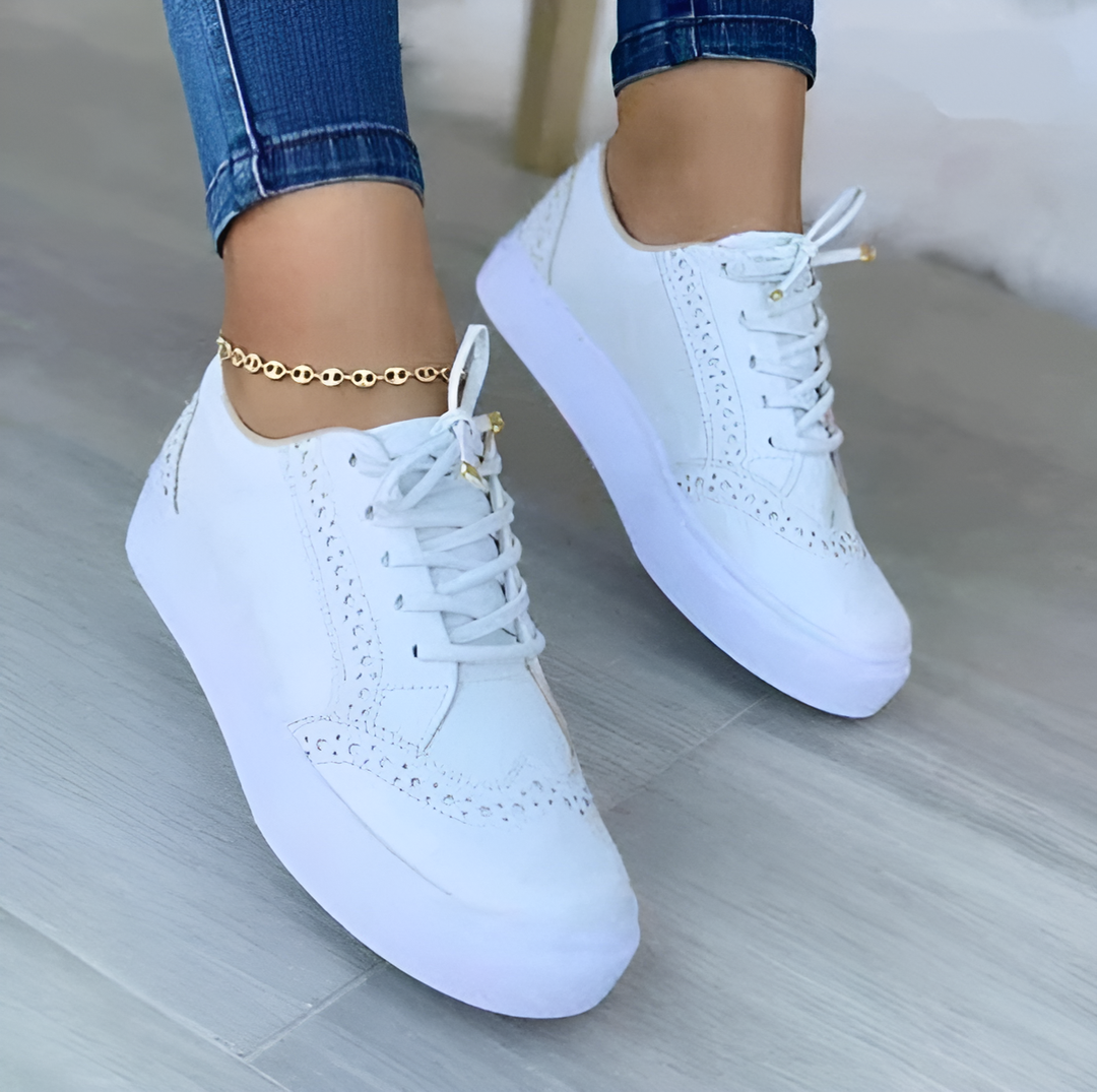 Damen - Sneakers - Bequeme und stylische Sneakers aus atmungsaktivem Material - Perfekt für jeden Anlass