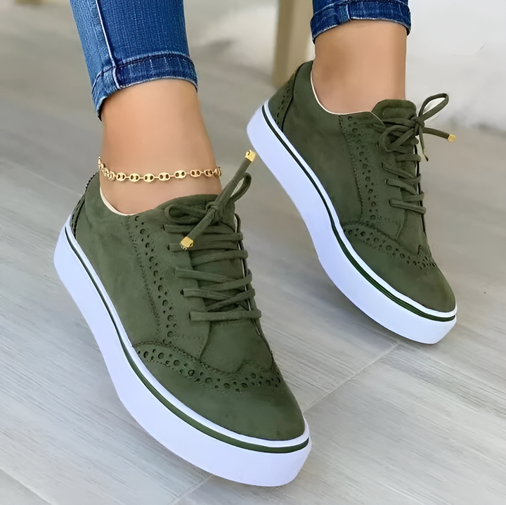 Damen - Sneakers - Bequeme und stylische Sneakers aus atmungsaktivem Material - Perfekt für jeden Anlass