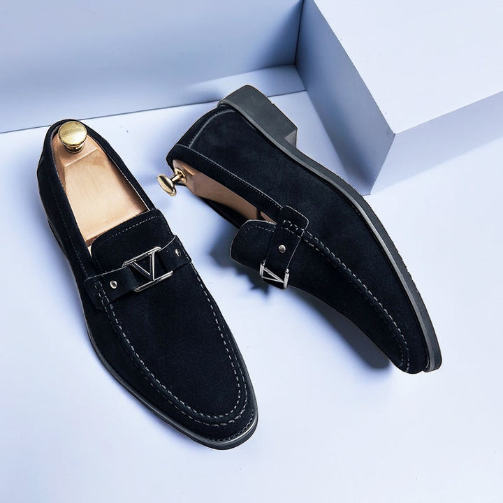 Klassische Loafers aus Leder