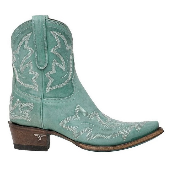 Damen - Cowboystiefel - Leder mit Stickerei - Stylische Westernstiefel für modebewusste Männer