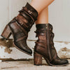 Winter Damen Lederstiefel