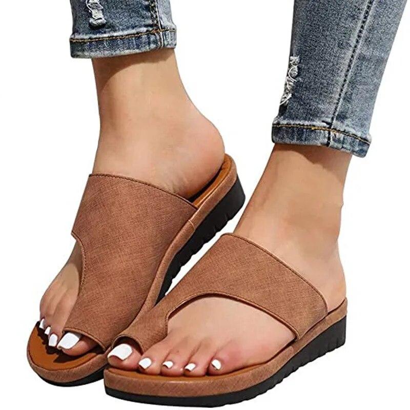 Damen - Sandalen für Hallux Valgus - Bequemes Design Atmungsaktives Material - Ideal für den Alltag