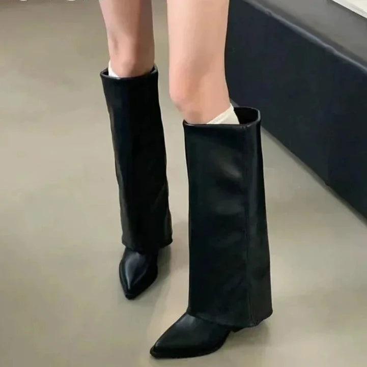 Damen - Stiefel - Stilvoll & Bequem - Hochwertiges Material - Perfekt für jeden Anlass