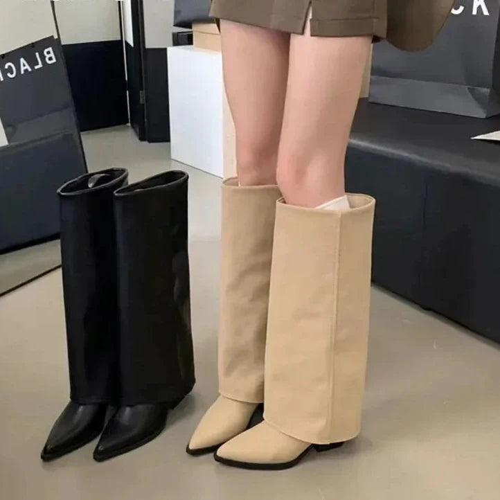 Damen - Stiefel - Stilvoll & Bequem - Hochwertiges Material - Perfekt für jeden Anlass