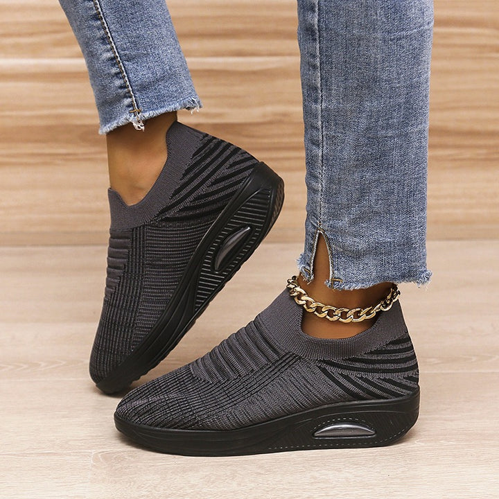 Damen - Modische Sportschuhe - Atmungsaktives Material - Ideal für Fitness und Freizeit - Stylische Sneakers für Damen