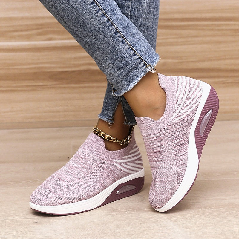 Damen - Modische Sportschuhe - Atmungsaktives Material - Ideal für Fitness und Freizeit - Stylische Sneakers für Damen