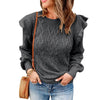 Damen - Langarm-Basislagensweater - Hochwertige Stoffe Lockere Passform - Bequemer und stylischer Freizeitlook