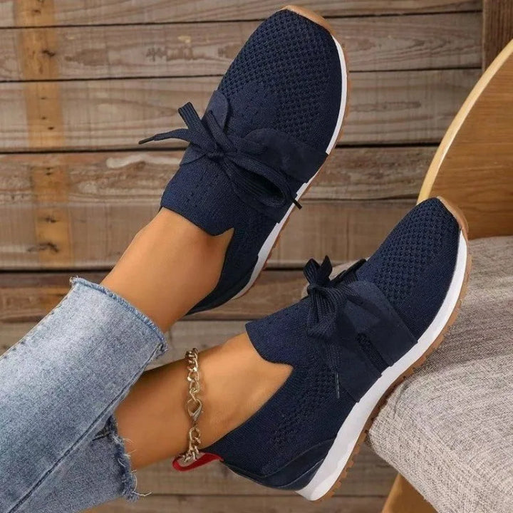 Damen - Sneaker - Bequeme Schuhe aus atmungsaktivem Material - Trendige sportliche Styles für jeden Anlass