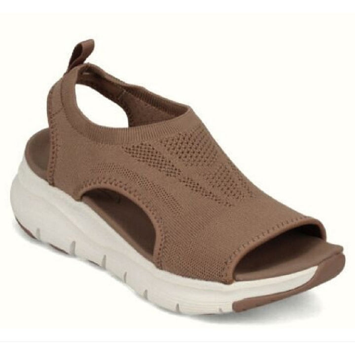 Damen - Slip-on Sandalen - Bequemes Design aus hochwertigem Material - Ideal für Sommerlooks