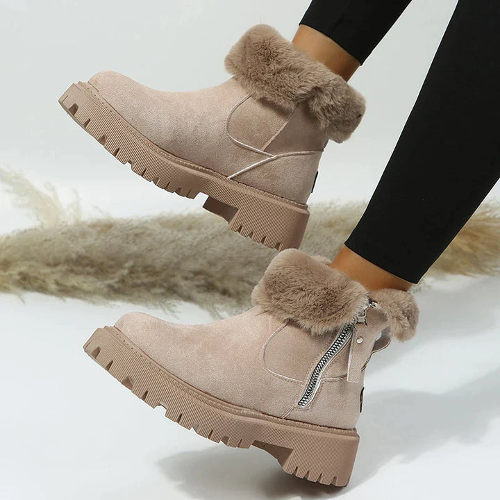 Damen - Winterstiefel - Warm gefüttert - Wasserdicht - Ideal für kalte Tage