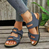 Damen - Bequeme Freizeit-Sandalen - Atmungsaktives Material - Ideal für den Sommer