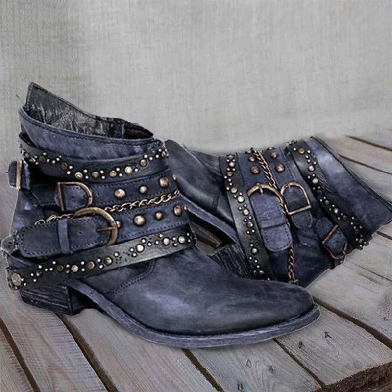 Neue Vintage-Stiefel