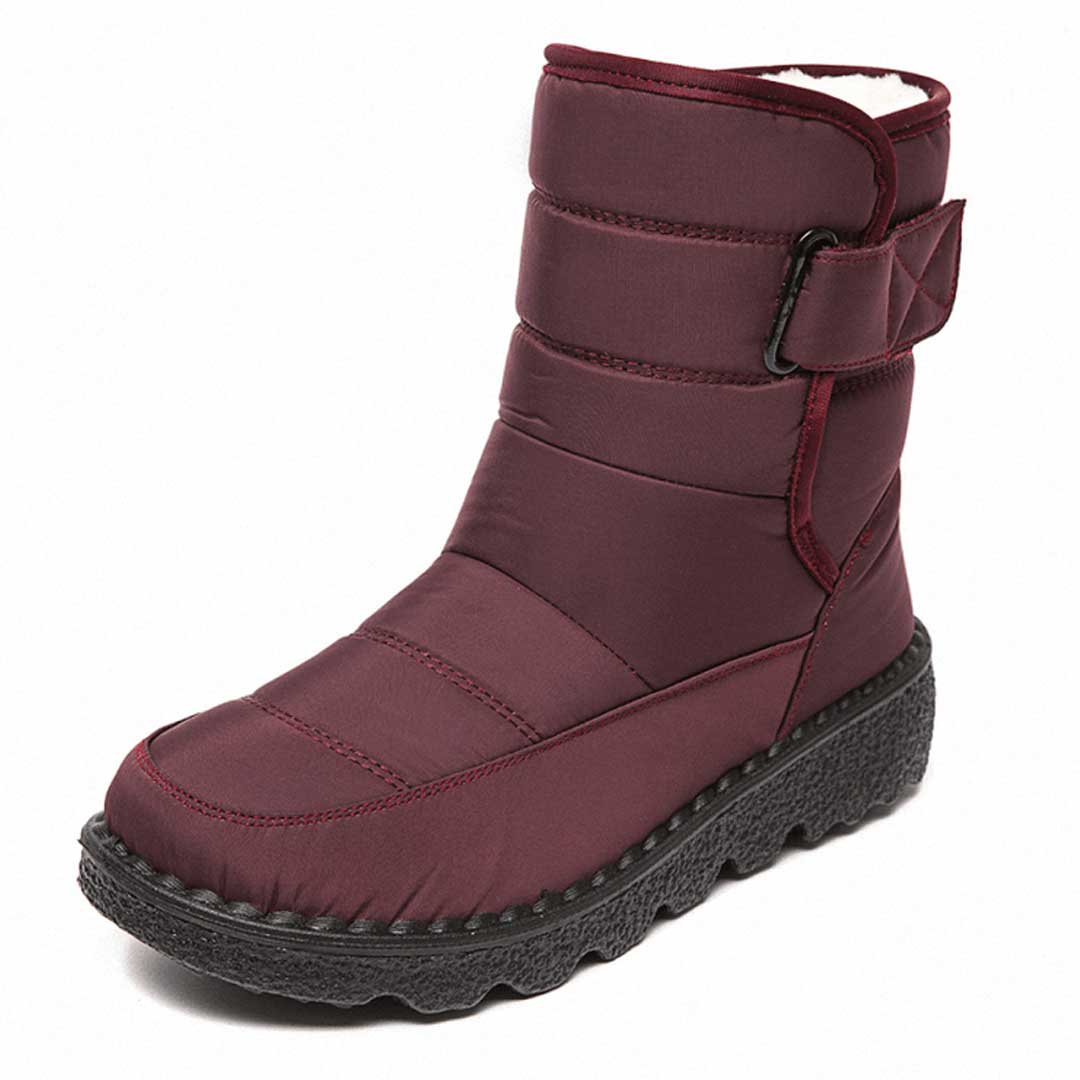 Damen - Schneestiefel - Wasserdicht, rutschfest und warm - Perfekte Winterbegleiter für kalte Tage