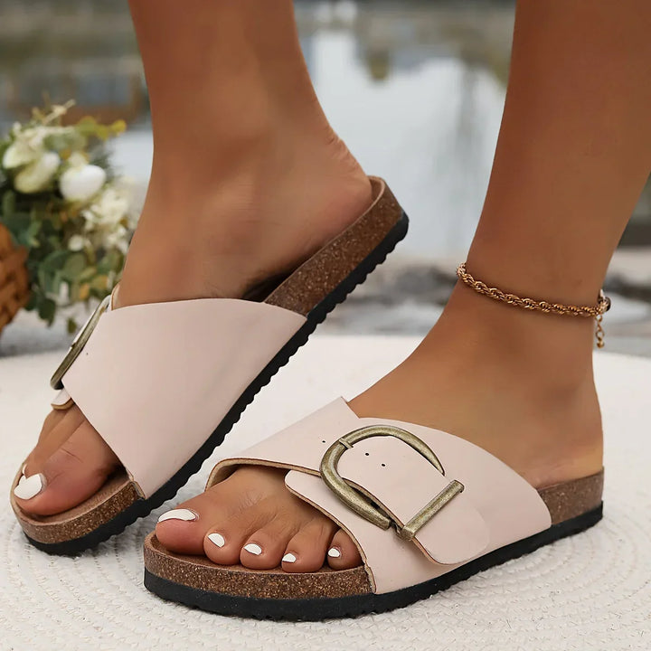 Damen - Sandalen - Bequem und stilvoll - Ideal für den Sommer - Modische Damenfußbekleidung