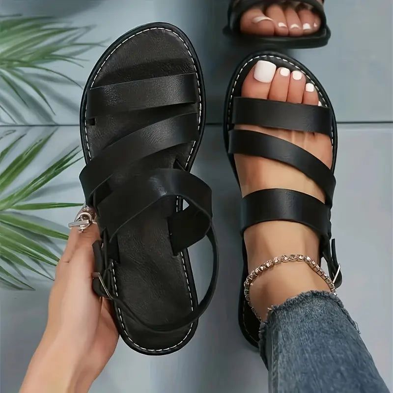 Damen - Bohème-Sandalen - Stylische und Bequeme Schuhe für den Sommer - Ideal für Freizeit und Strand