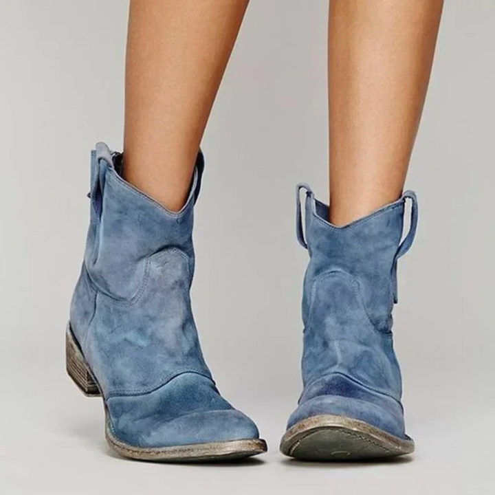 Damen - Cowboy-Stiefel - Stilvoll und Bequem - Hochwertiges Material - Trendige Western-Schuhe