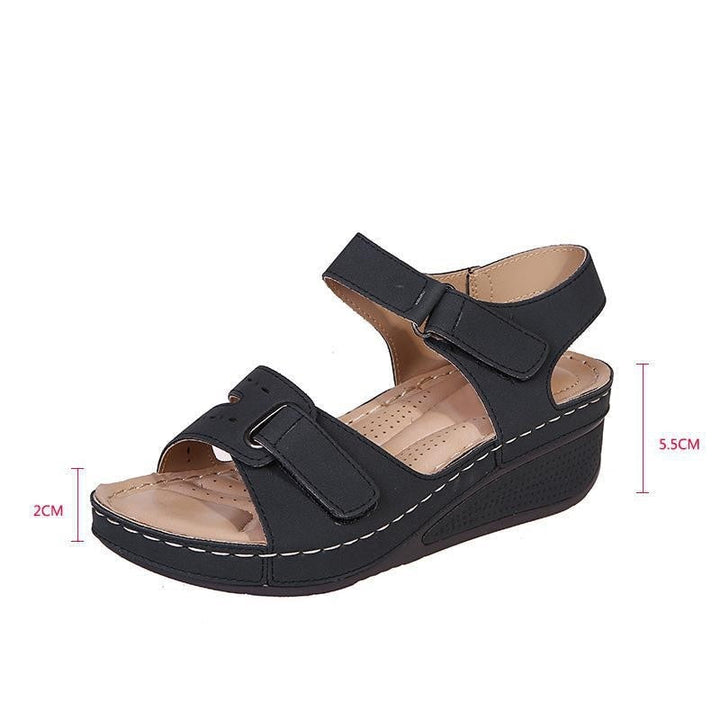 Damen - Lässige Plateausandalen - Bequeme und stilvolle Schuhe für den Alltag - Perfekt für jeden Anlass