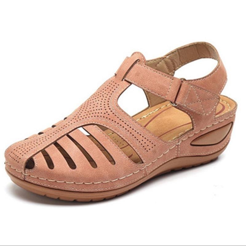 Damen - Komfortable Sandalen - Atmungsaktives Material - Ideal für den Sommer