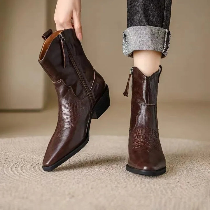 Damen - Stiefel - Schmal zulaufend - Hochwertiges Material - Stylische Boots für jeden Anlass