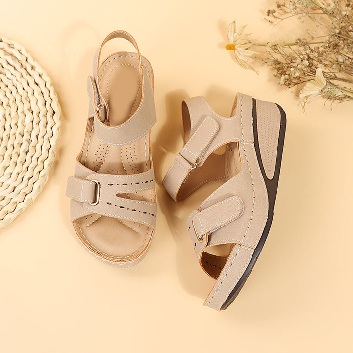 Damen - Komfortable Sandalen - Atmungsaktives Material - Ideal für den Sommer - Bequeme Fußbekleidung