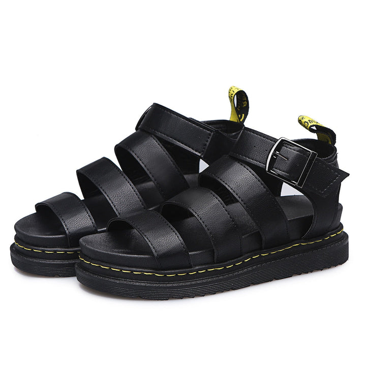 Damen - Stylische Gladiatorensandalen - Kunstleder - Bequem und Trendy für den Sommer