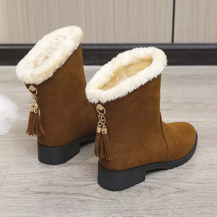 Damen - Winterstiefel - Wasserdicht mit Warmem Futter - Stylische Stiefel für kalte Tage