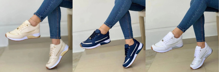 Fashion-forward Trendige Damen Freizeitsneaker