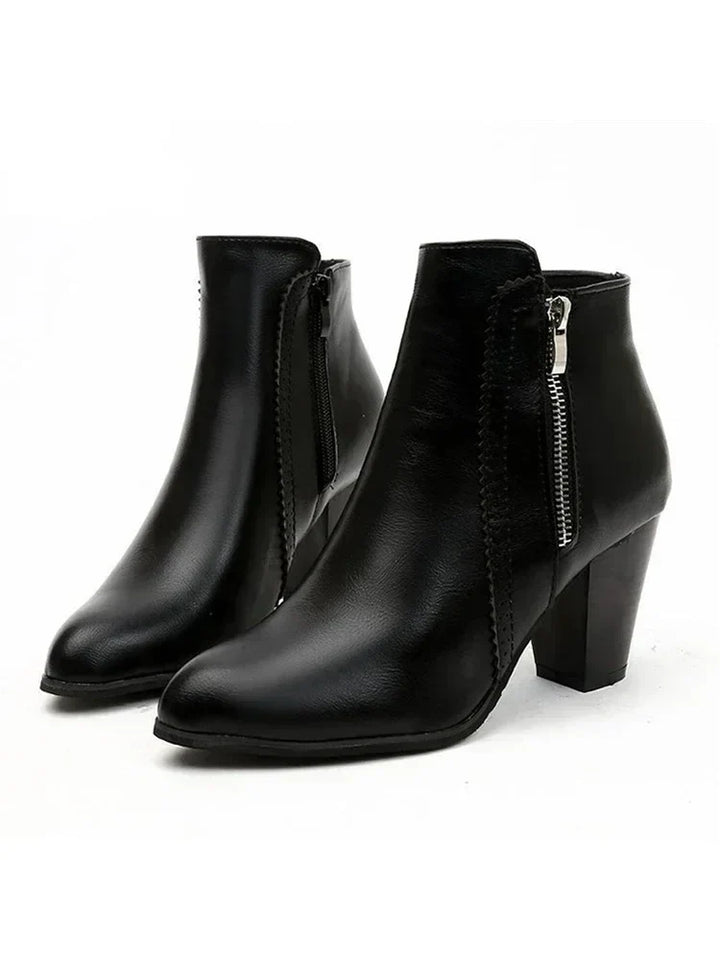 Elegante Stiefelette mit Absatz